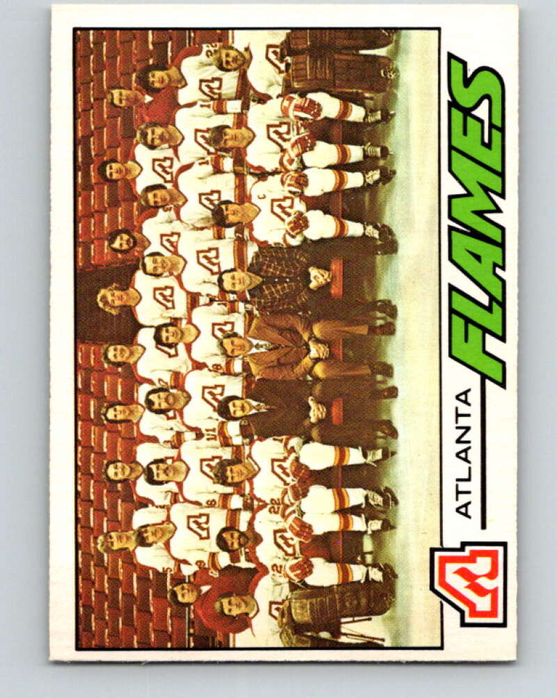 1977-78 O-Pee-Chee #71 Atlanta Flames Team  Atlanta Flames  V13408