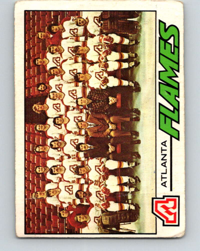 1977-78 O-Pee-Chee #71 Atlanta Flames Team  Atlanta Flames  V13409