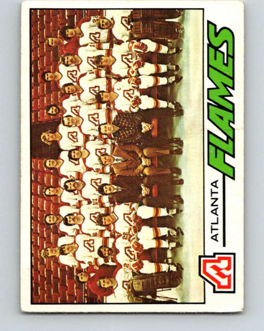 1977-78 O-Pee-Chee #71 Atlanta Flames Team  Atlanta Flames  V13411