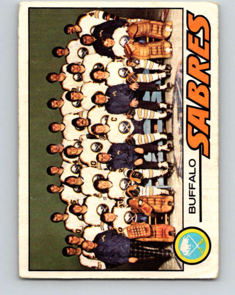 1977-78 O-Pee-Chee #73 Buffalo Sabres Team  Buffalo Sabres  V13419