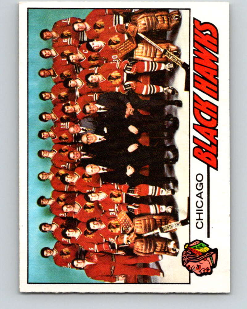 1977-78 O-Pee-Chee #74 Chicago Blackhawks  Chicago Blackhawks  V13421