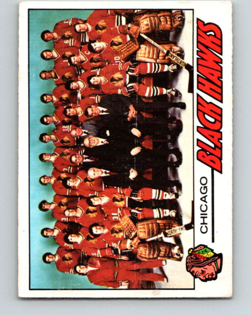 1977-78 O-Pee-Chee #74 Chicago Blackhawks  Chicago Blackhawks  V13422