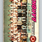 1977-78 O-Pee-Chee #75 Cleveland Barons Team  Cleveland Barons  V13437