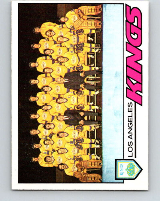 1977-78 O-Pee-Chee #78 Kings Team  Los Angeles Kings  V13448