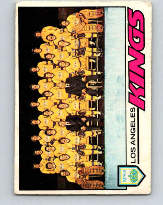 1977-78 O-Pee-Chee #78 Kings Team  Los Angeles Kings  V13449