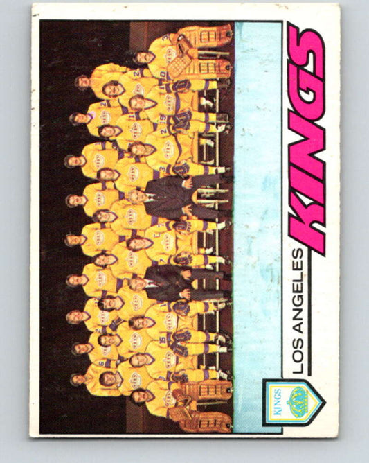 1977-78 O-Pee-Chee #78 Kings Team  Los Angeles Kings  V13451