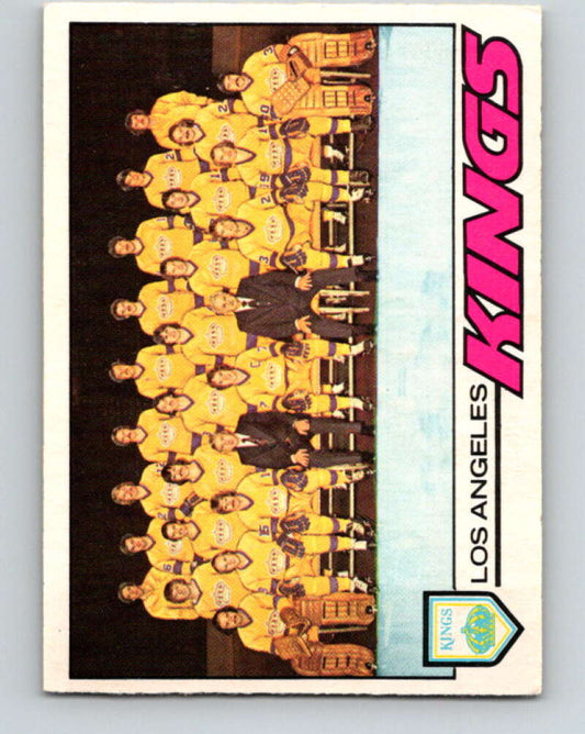 1977-78 O-Pee-Chee #78 Kings Team  Los Angeles Kings  V13452