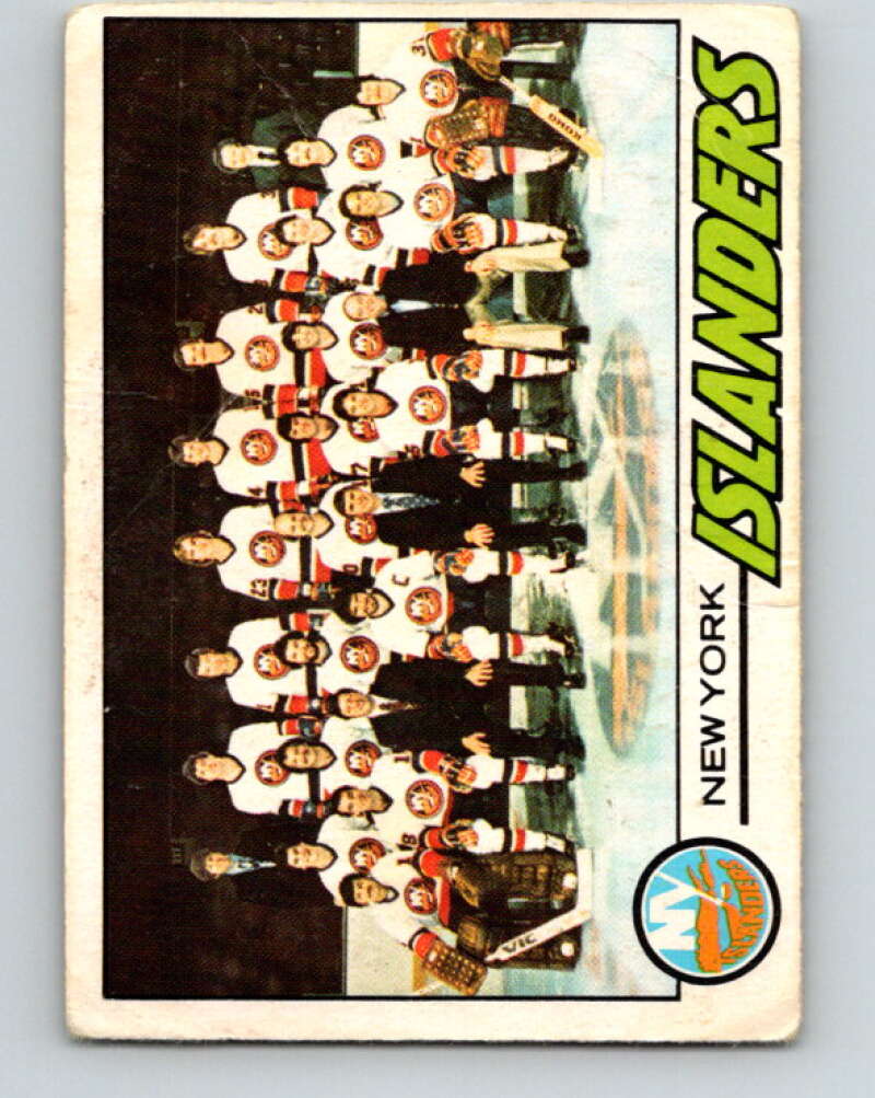 1977-78 O-Pee-Chee #81 Islanders Team  New York Islanders  V13463