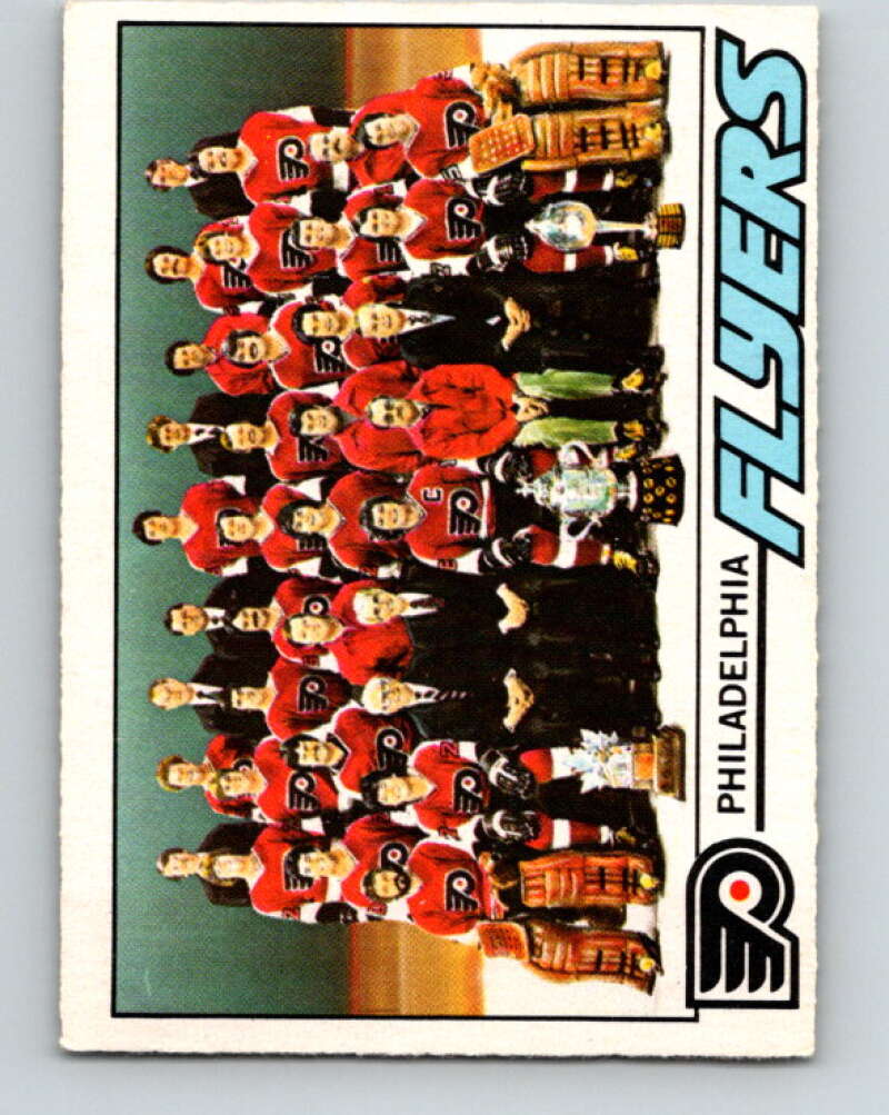 1977-78 O-Pee-Chee #83 Flyers Team  Philadelphia Flyers  V13468