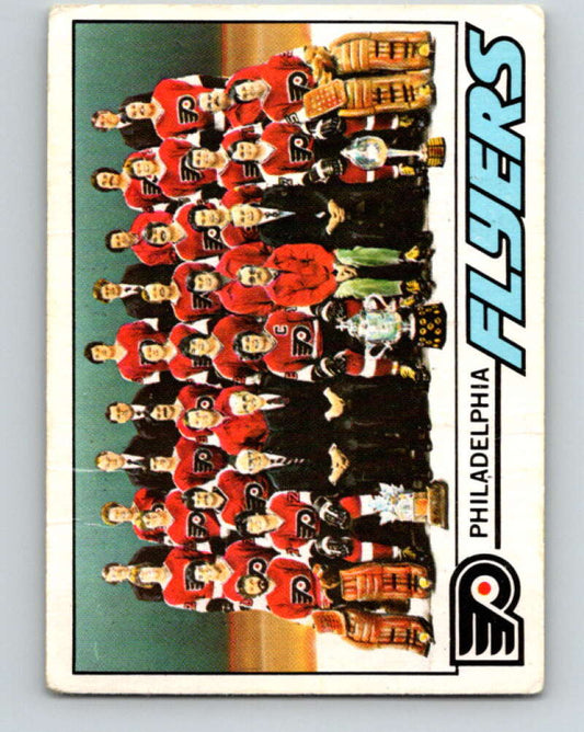 1977-78 O-Pee-Chee #83 Flyers Team  Philadelphia Flyers  V13469