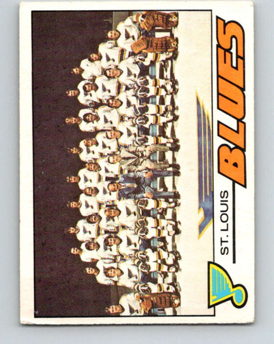 1977-78 O-Pee-Chee #85 Blues Team  St. Louis Blues  V13482