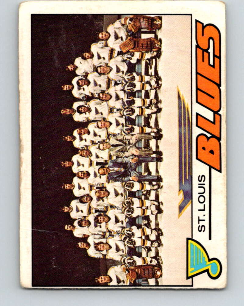 1977-78 O-Pee-Chee #85 Blues Team  St. Louis Blues  V13483