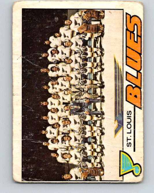 1977-78 O-Pee-Chee #85 Blues Team  St. Louis Blues  V13484