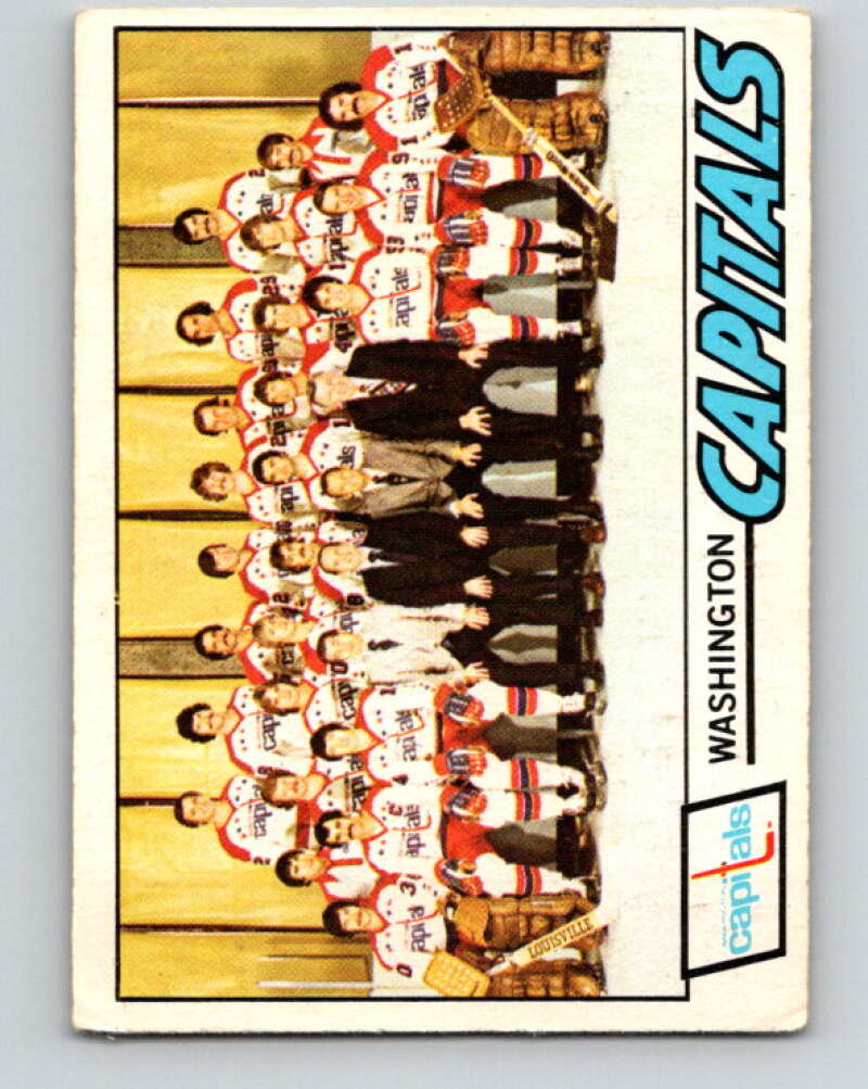 1977-78 O-Pee-Chee #88 Capitals Team  Washington Capitals  V13497