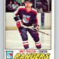 1977-78 O-Pee-Chee #90 Walt Tkaczuk  New York Rangers  V13507