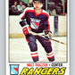 1977-78 O-Pee-Chee #90 Walt Tkaczuk  New York Rangers  V13508