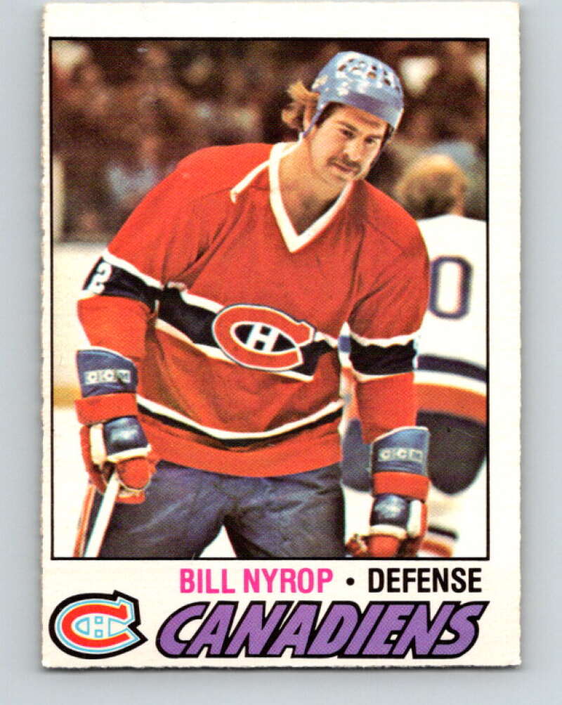 1977-78 O-Pee-Chee #91 Bill Nyrop  Montreal Canadiens  V13514