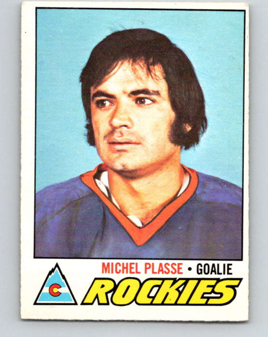 1977-78 O-Pee-Chee #92 Michel Plasse  Colorado Rockies  V13519