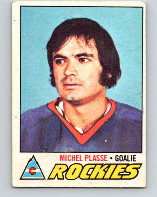 1977-78 O-Pee-Chee #92 Michel Plasse  Colorado Rockies  V13520