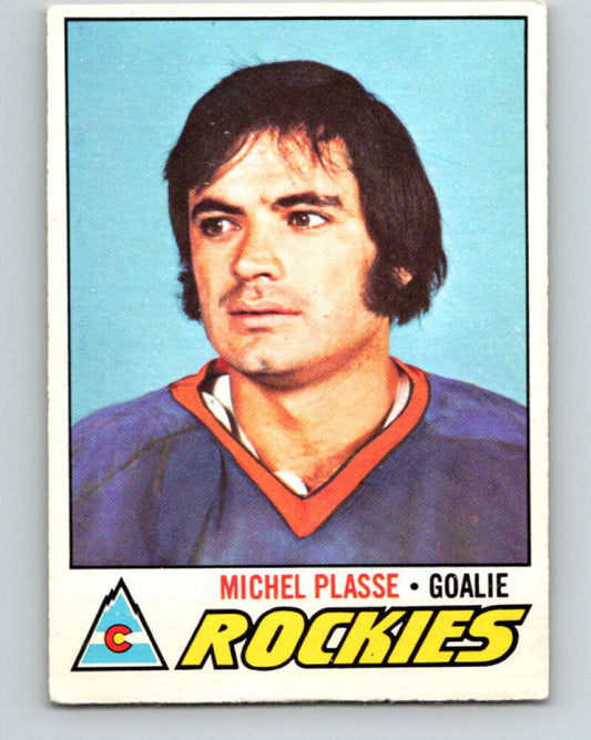 1977-78 O-Pee-Chee #92 Michel Plasse  Colorado Rockies  V13521