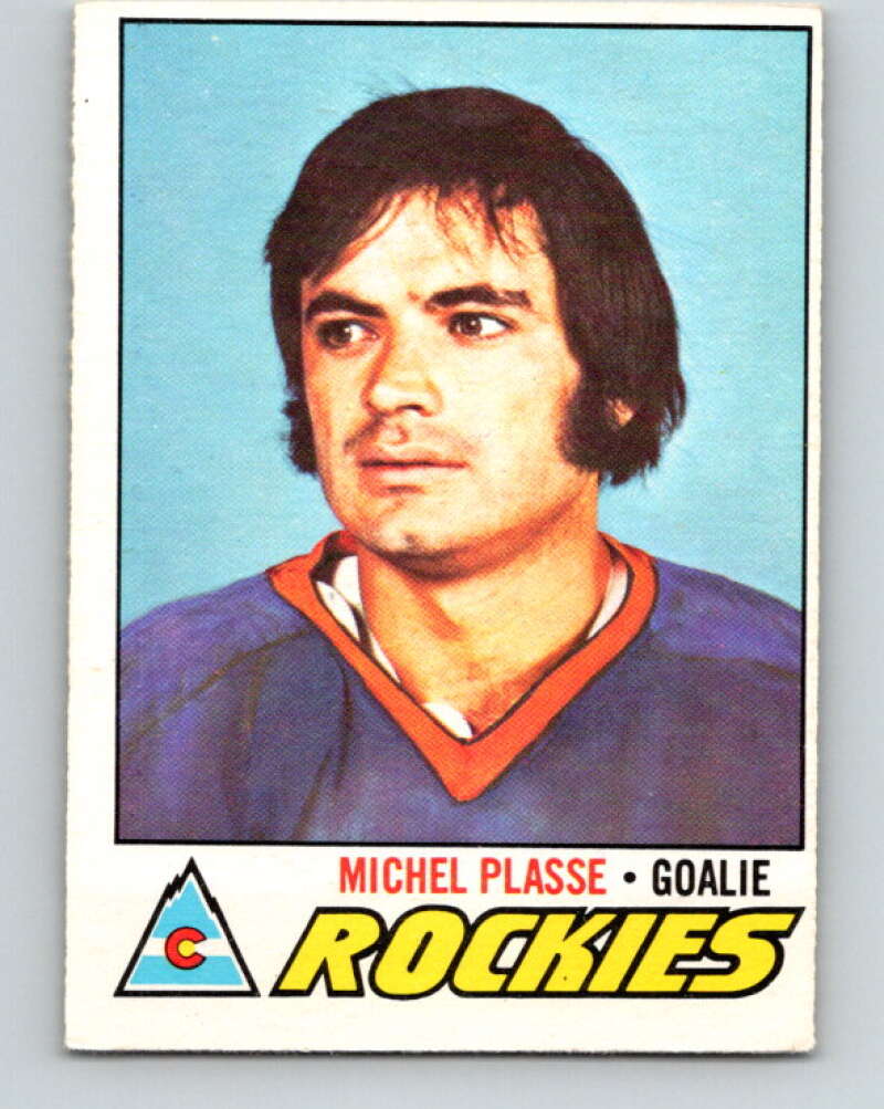 1977-78 O-Pee-Chee #92 Michel Plasse  Colorado Rockies  V13522