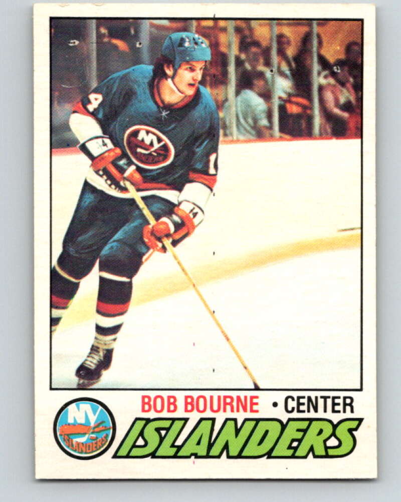 1977-78 O-Pee-Chee #93 Bob Bourne  New York Islanders  V13523