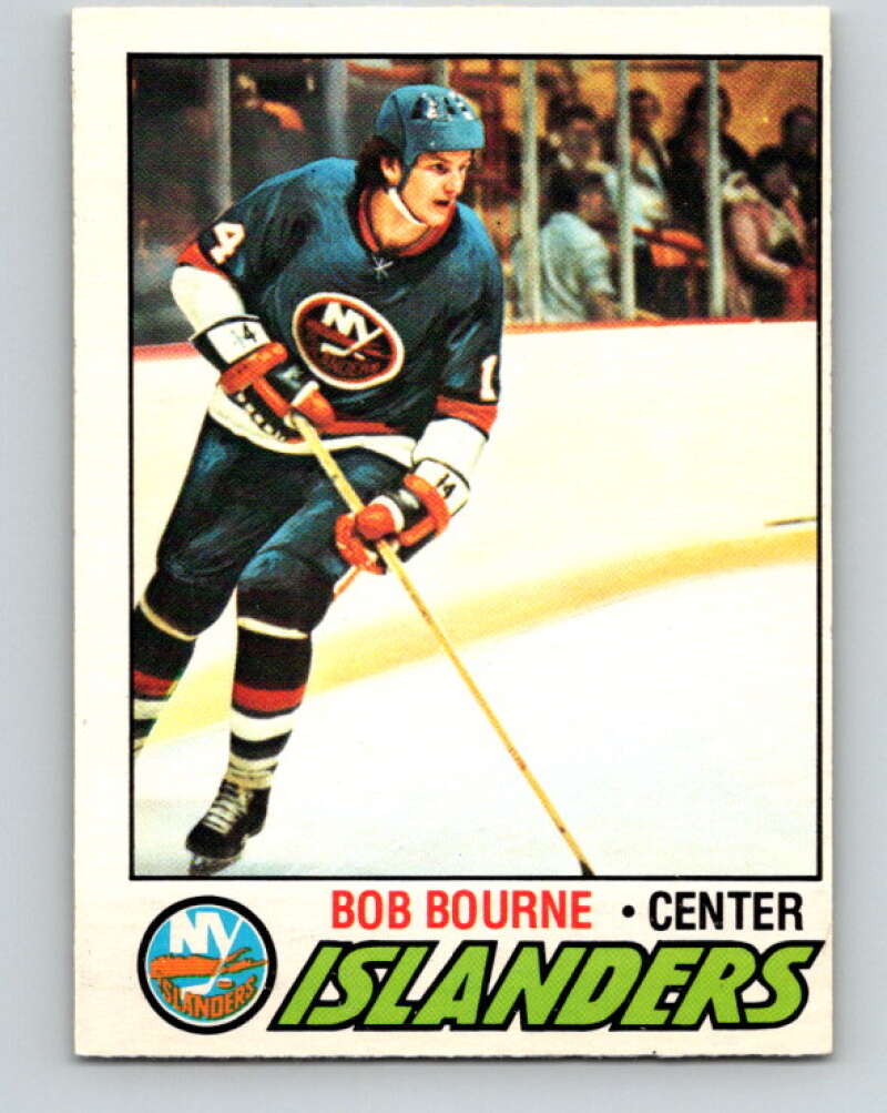 1977-78 O-Pee-Chee #93 Bob Bourne  New York Islanders  V13524