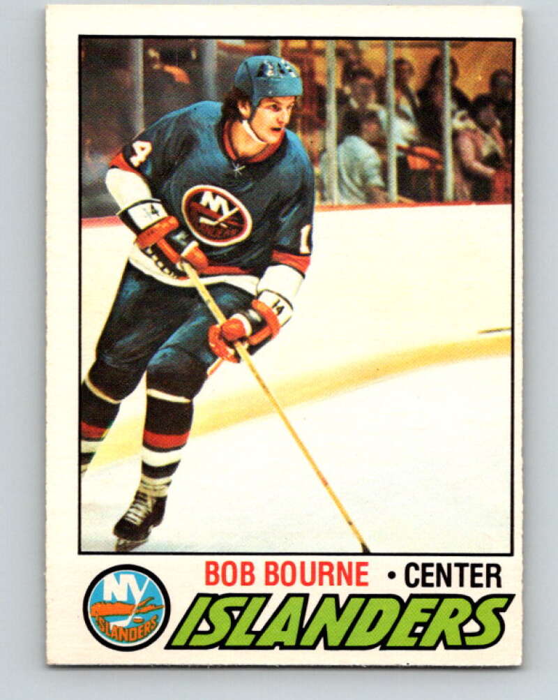 1977-78 O-Pee-Chee #93 Bob Bourne  New York Islanders  V13525