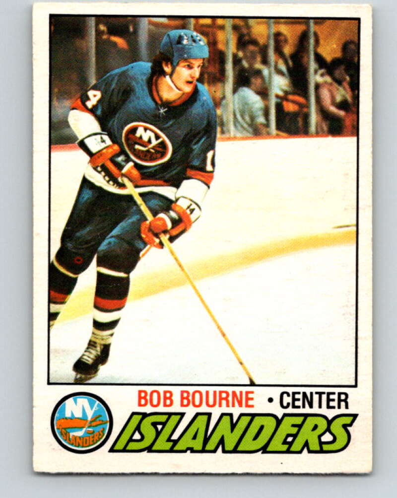 1977-78 O-Pee-Chee #93 Bob Bourne  New York Islanders  V13528