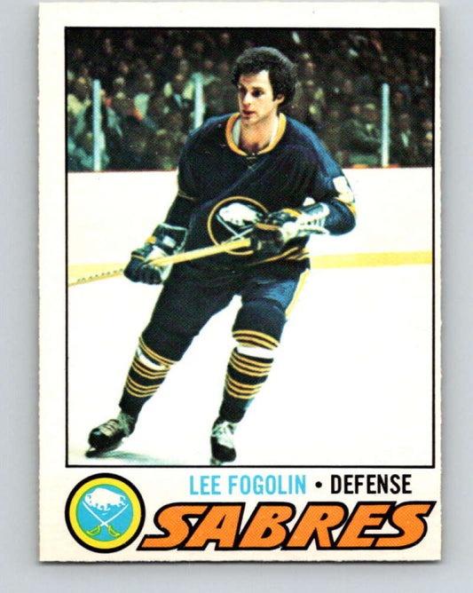 1977-78 O-Pee-Chee #94 Lee Fogolin  Buffalo Sabres  V13529