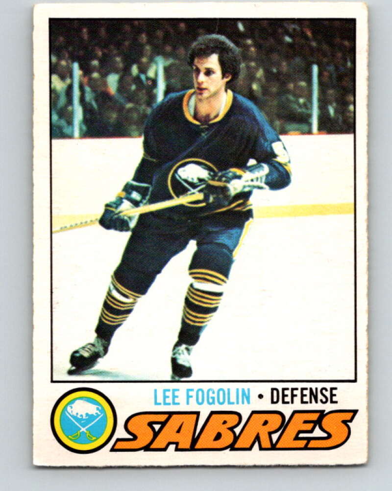 1977-78 O-Pee-Chee #94 Lee Fogolin  Buffalo Sabres  V13531