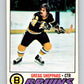 1977-78 O-Pee-Chee #95 Gregg Sheppard  Boston Bruins  V13532