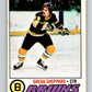1977-78 O-Pee-Chee #95 Gregg Sheppard  Boston Bruins  V13539