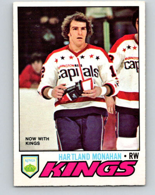 1977-78 O-Pee-Chee #96 Hartland Monahan  Los Angeles Kings  V13541