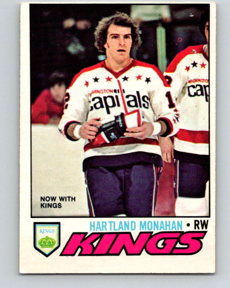 1977-78 O-Pee-Chee #96 Hartland Monahan  Los Angeles Kings  V13542