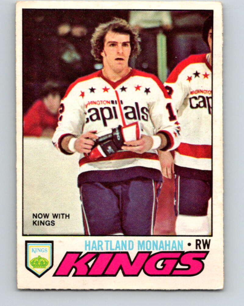 1977-78 O-Pee-Chee #96 Hartland Monahan  Los Angeles Kings  V13543