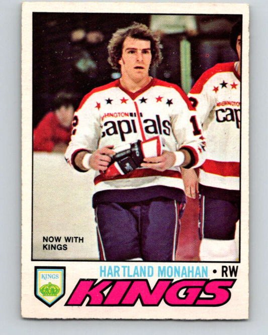 1977-78 O-Pee-Chee #96 Hartland Monahan  Los Angeles Kings  V13544