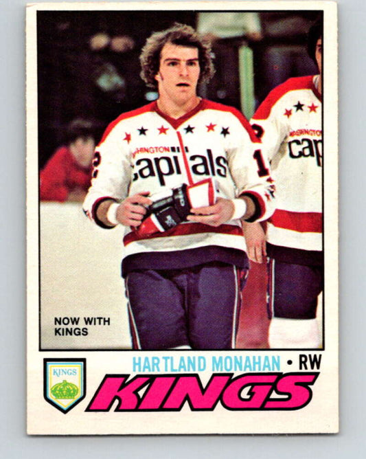 1977-78 O-Pee-Chee #96 Hartland Monahan  Los Angeles Kings  V13546