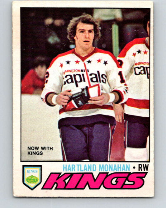 1977-78 O-Pee-Chee #96 Hartland Monahan  Los Angeles Kings  V13547