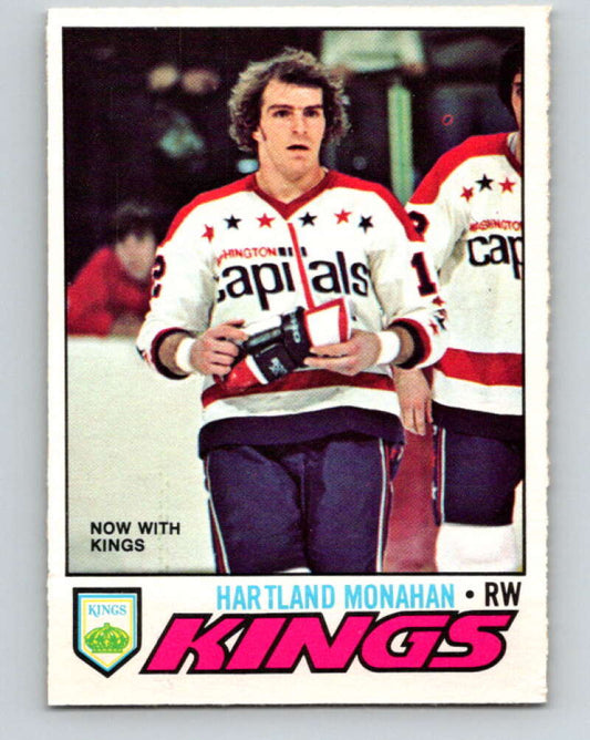 1977-78 O-Pee-Chee #96 Hartland Monahan  Los Angeles Kings  V13548