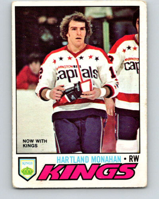 1977-78 O-Pee-Chee #96 Hartland Monahan  Los Angeles Kings  V13549