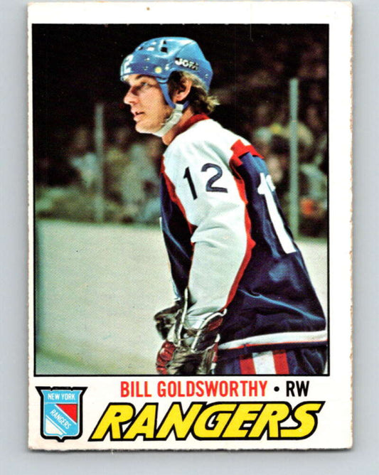 1977-78 O-Pee-Chee #99 Bill Goldsworthy  New York Rangers  V13564