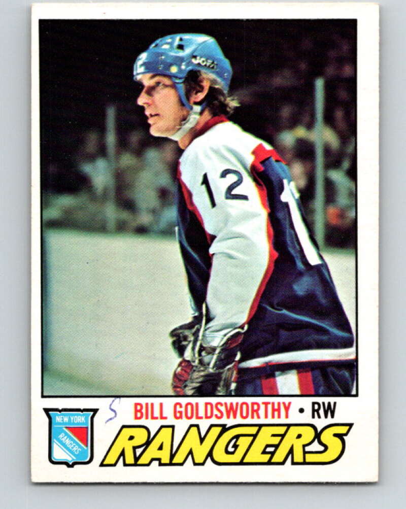 1977-78 O-Pee-Chee #99 Bill Goldsworthy  New York Rangers  V13566