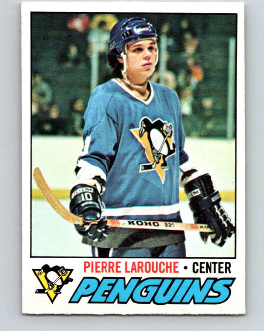 1977-78 O-Pee-Chee #102 Pierre Larouche  Pittsburgh Penguins  V13585