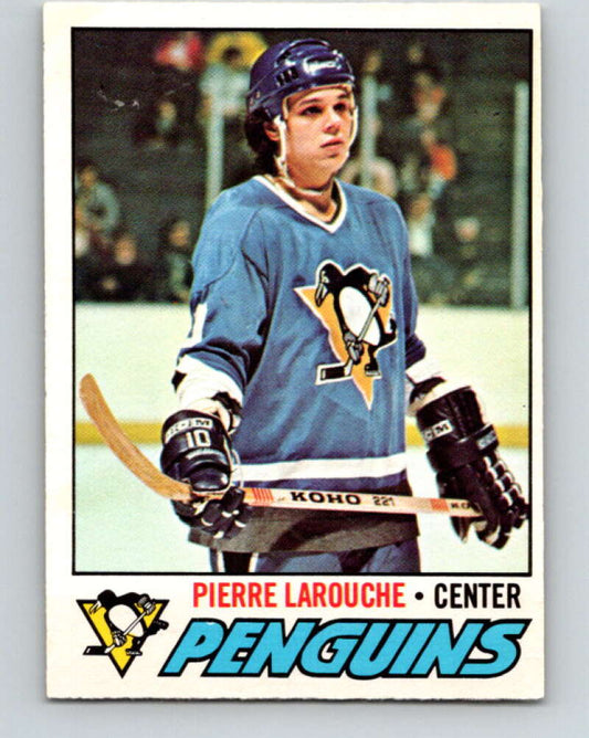 1977-78 O-Pee-Chee #102 Pierre Larouche  Pittsburgh Penguins  V13586