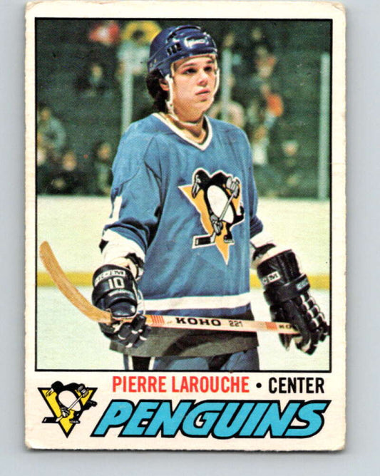 1977-78 O-Pee-Chee #102 Pierre Larouche  Pittsburgh Penguins  V13591