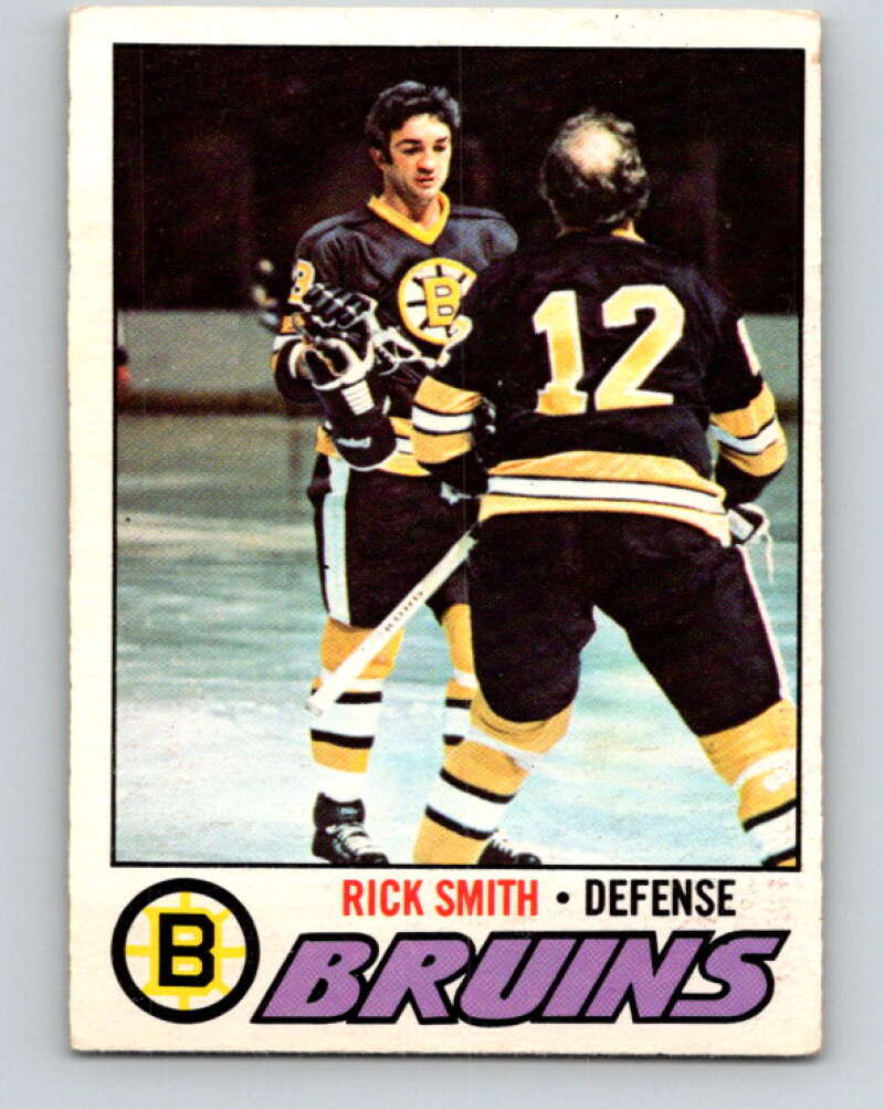 1977-78 O-Pee-Chee #104 Rick Smith  Boston Bruins  V13600