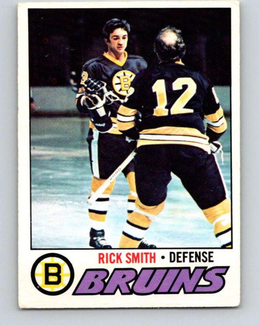 1977-78 O-Pee-Chee #104 Rick Smith  Boston Bruins  V13603