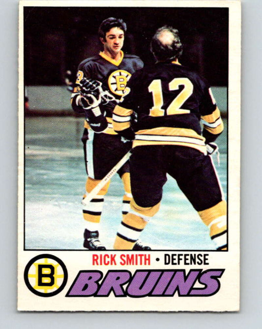 1977-78 O-Pee-Chee #104 Rick Smith  Boston Bruins  V13604