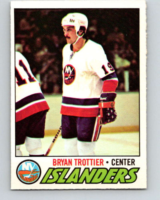 1977-78 O-Pee-Chee #105 Bryan Trottier  New York Islanders  V13611